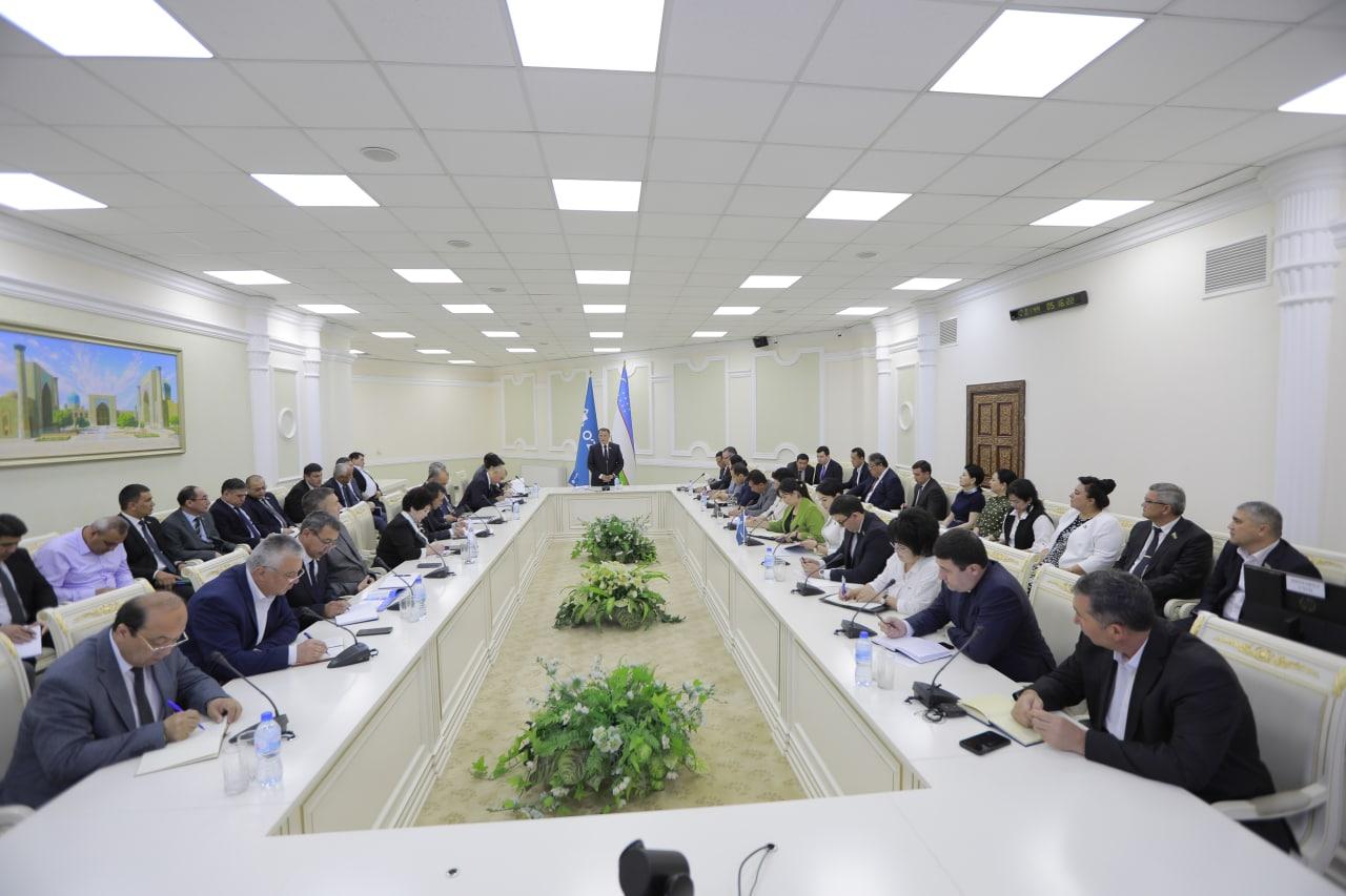 UzLiDeP Faction hosts a meeting on an important issue