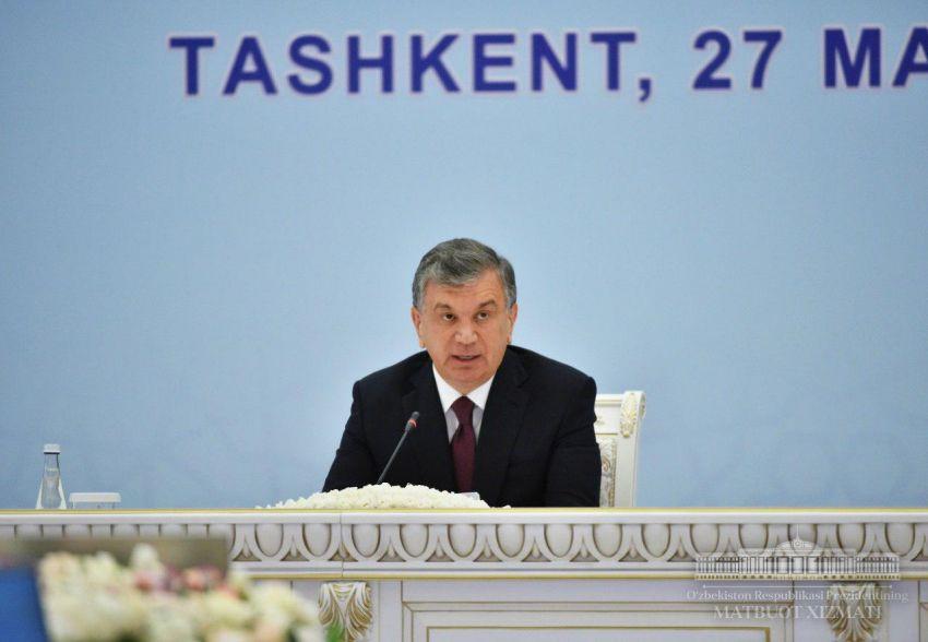 Address by the President of the Republic of Uzbekistan Shavkat Mirziyoyev at the international conference on Afghanistan «Peace process, security cooperation and regional connectivity»