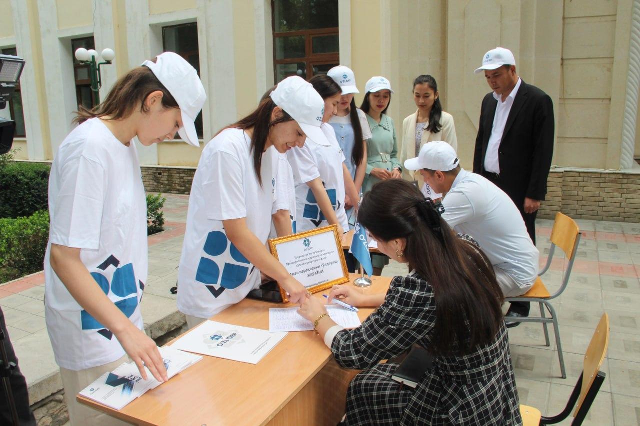 Responsible approach of Samarkand voters to the collection of signatures