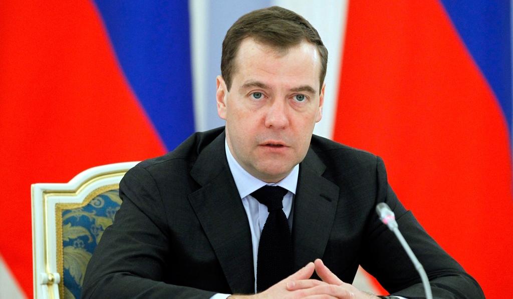 Медведев направил поздравление в связи с открытием Кандымского ГПК