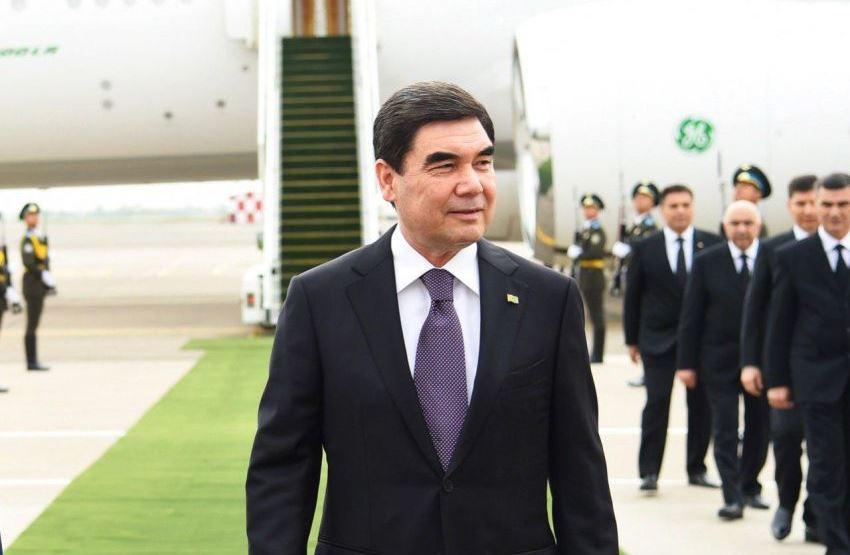 President of Turkmenistan arrives in Tashkent