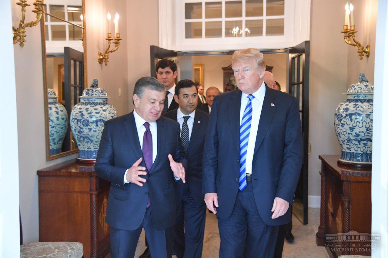 Начинается новая эра сотрудничества Узбекистана и Соединенных Штатов Америки (фото)