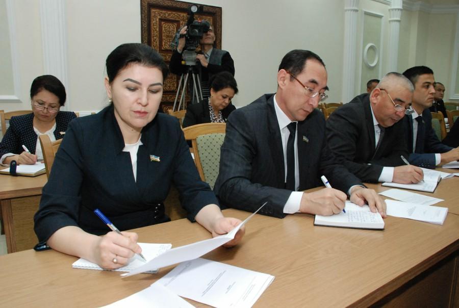 Faction of UzLiDeP discussed a number of bills