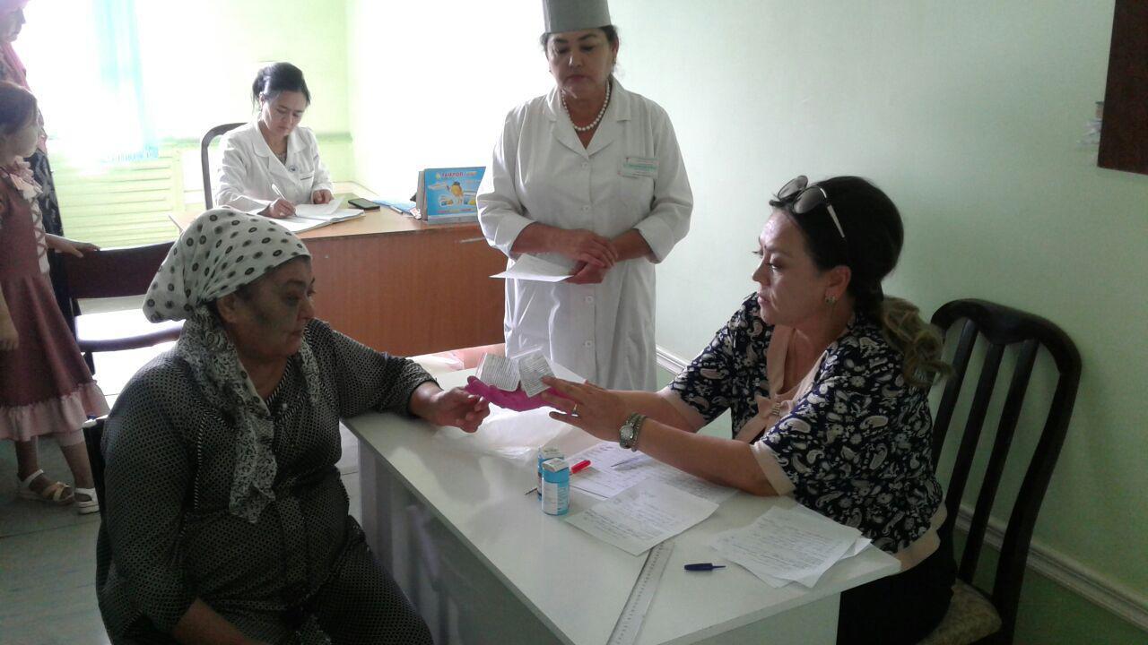 По инициативе депутата УзЛиДеП для андижанских женщин и девушек организован трехдневный бесплатный медицинский осмотр 
