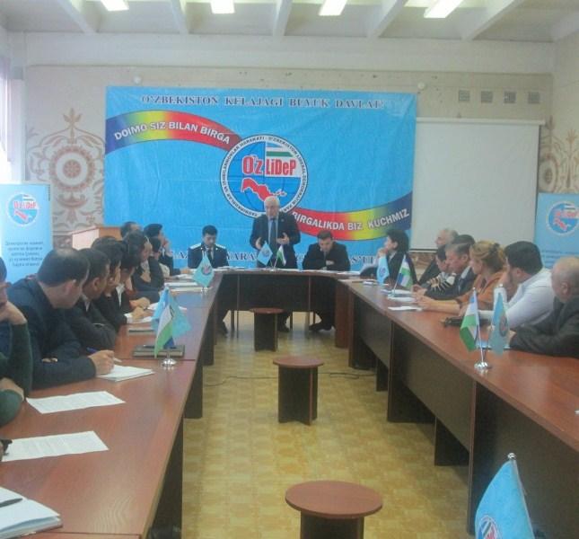 Lectures of UzLiDeP serve to enhance the organizational skills of youth