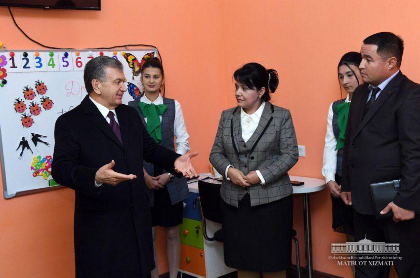 Шавкат Мирзиёев посетил инновационную школу «Нихол» (+ФОТО)