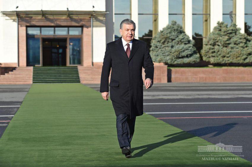 Президент отбыл в Кашкадарью