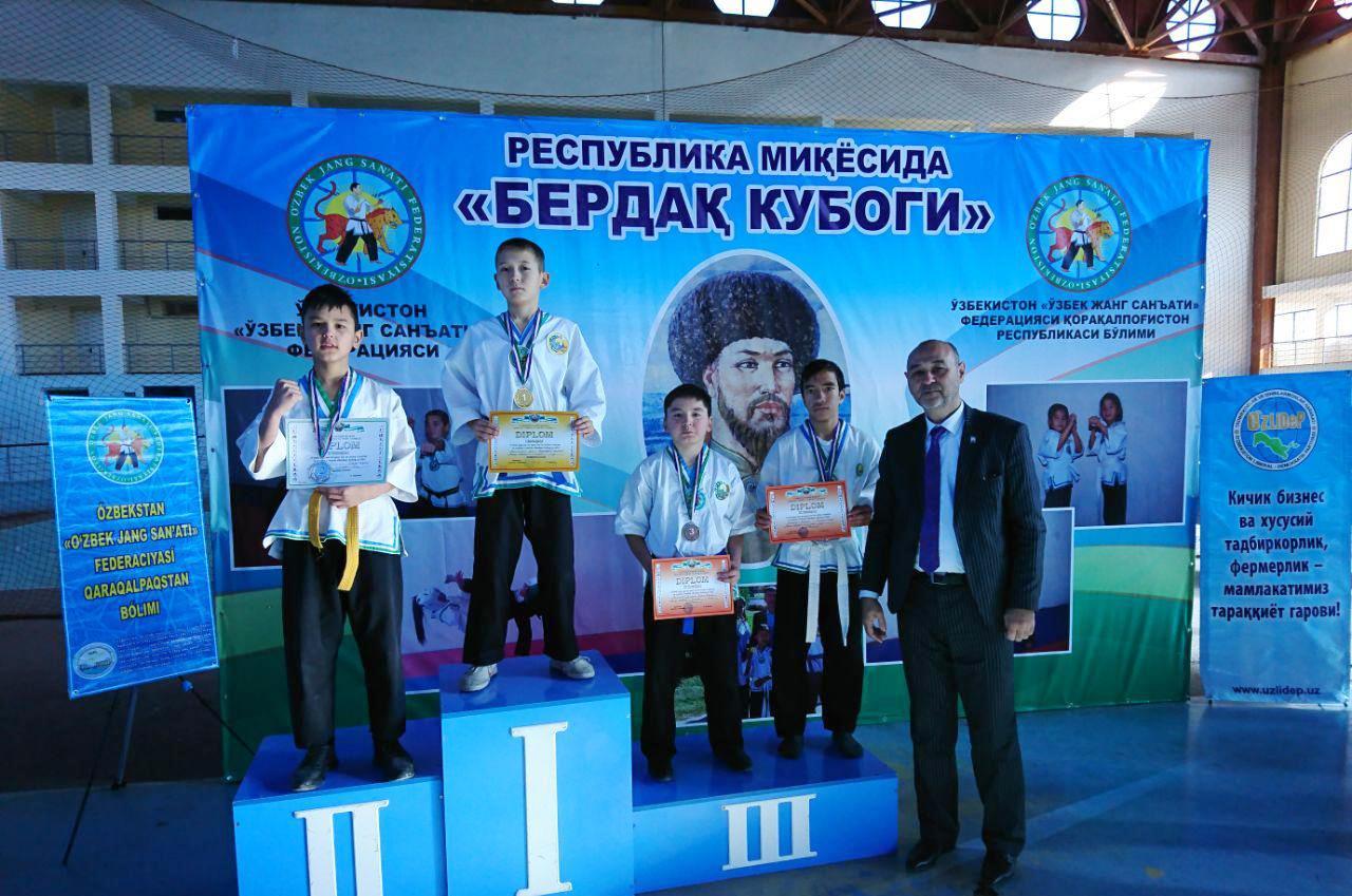 УзЛиДеП в Нукусе провел соревнование по «Узбек жанг санъати» 