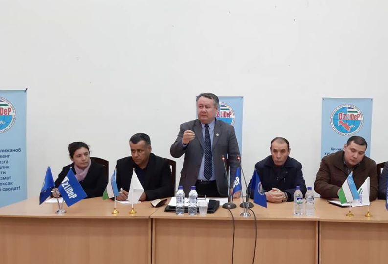 Deputy of the Parliament Shukhrat Bafoyev met with voters