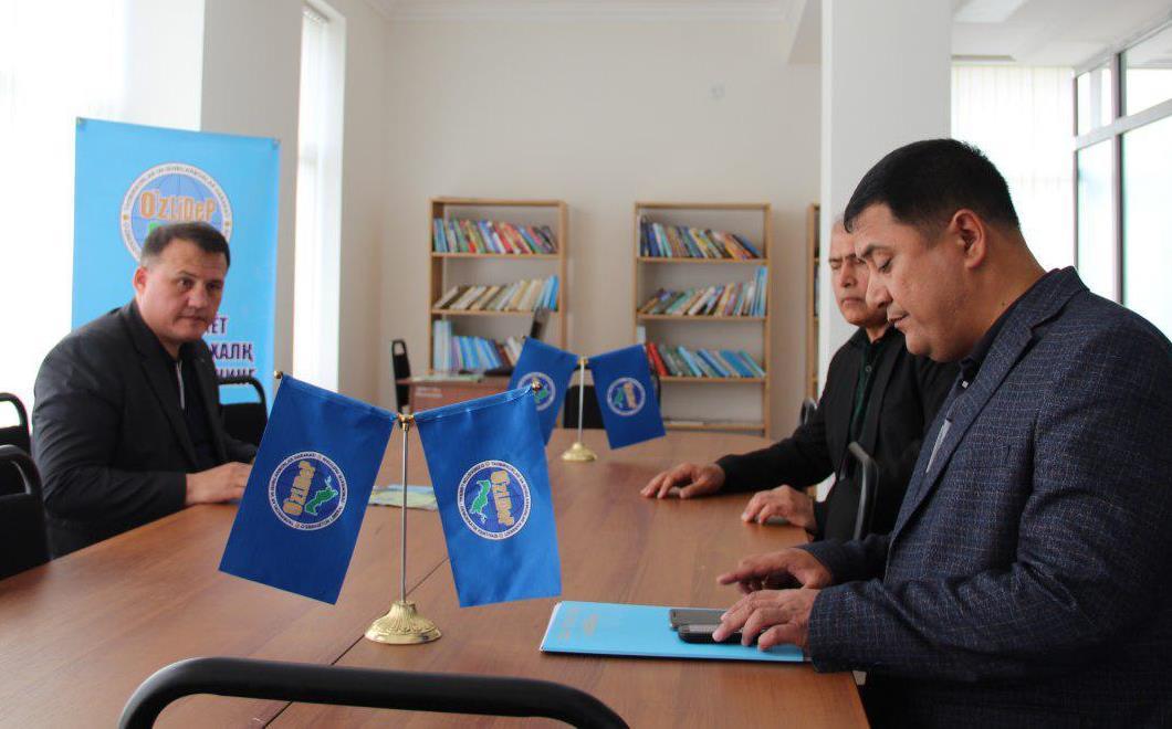 Руководитель УзЛиДеП ознакомился  с деятельностью  Сурхандарьинского областного Кенгаша партии