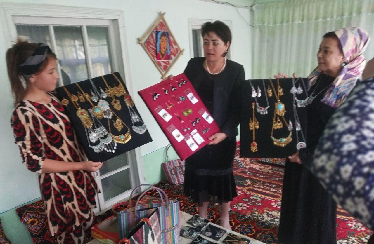 F.Isakova – winner of Mingbulak district stage of Businesswoman competition