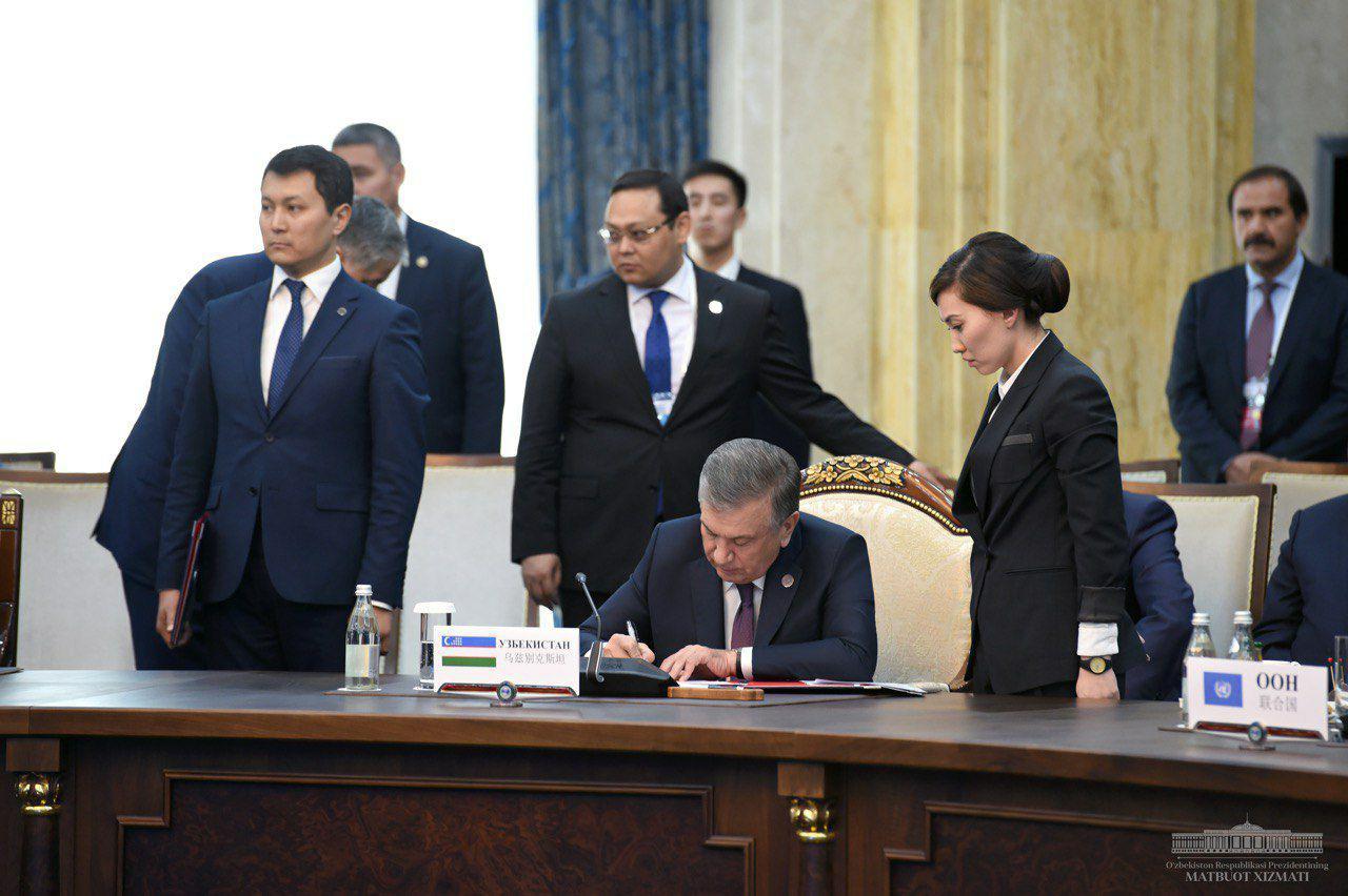 По предложению Узбекистана приняты важные документы (+ФОТО)