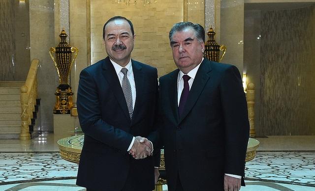 Премьер-министр Узбекистана провел встречу с Президентом Таджикистана