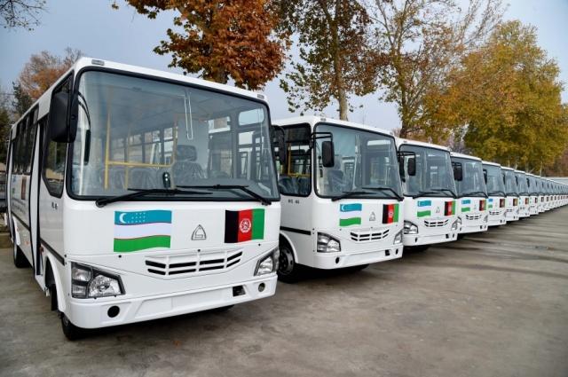 Народу Афганистана переданы 25 автобусов, 3 трактора и навесная техника от имени Президента Узбекистана (+ФОТО)