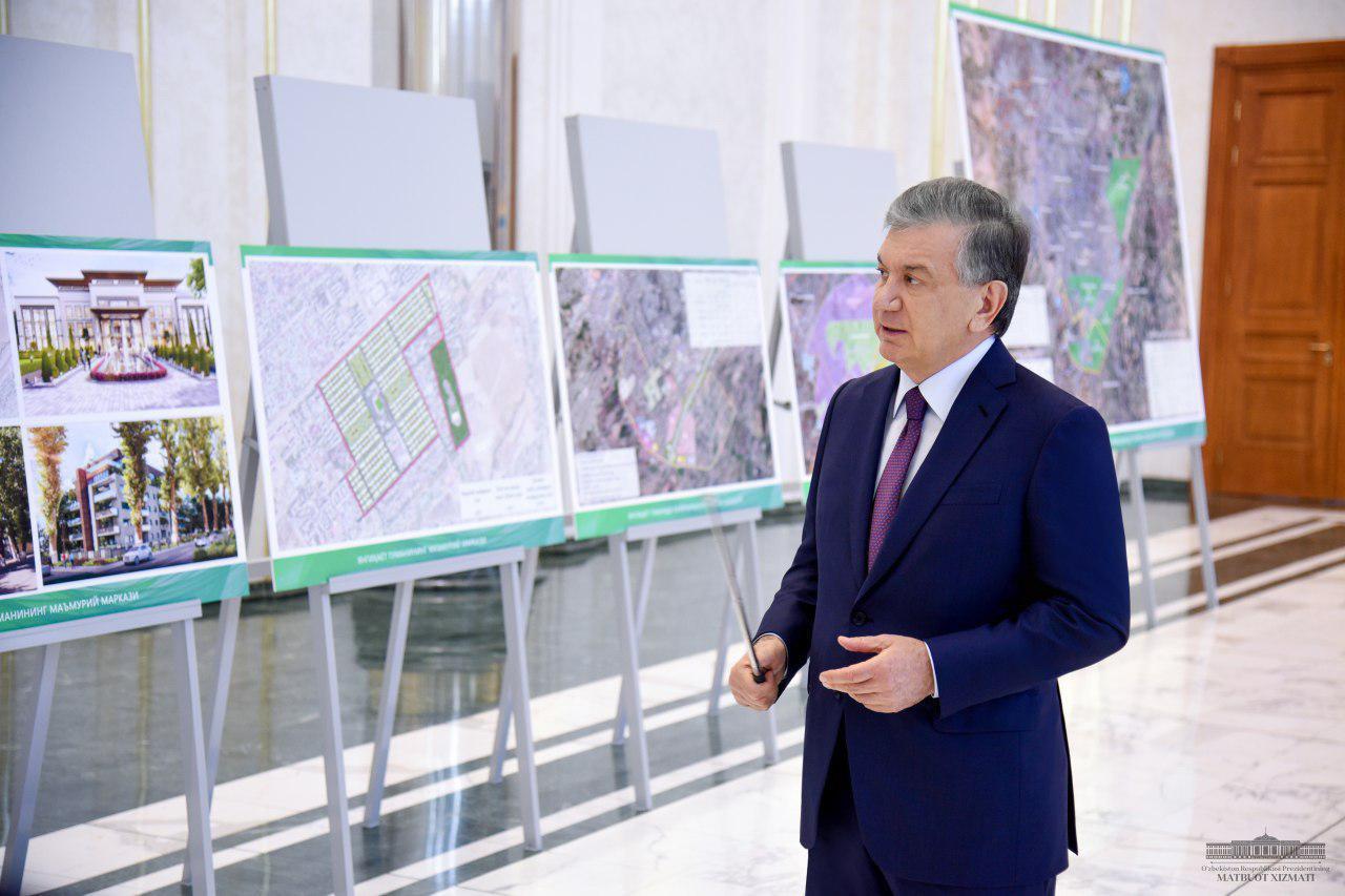 Рассмотрены вопросы изменения территориального устройства районов столицы и Ташкентской области