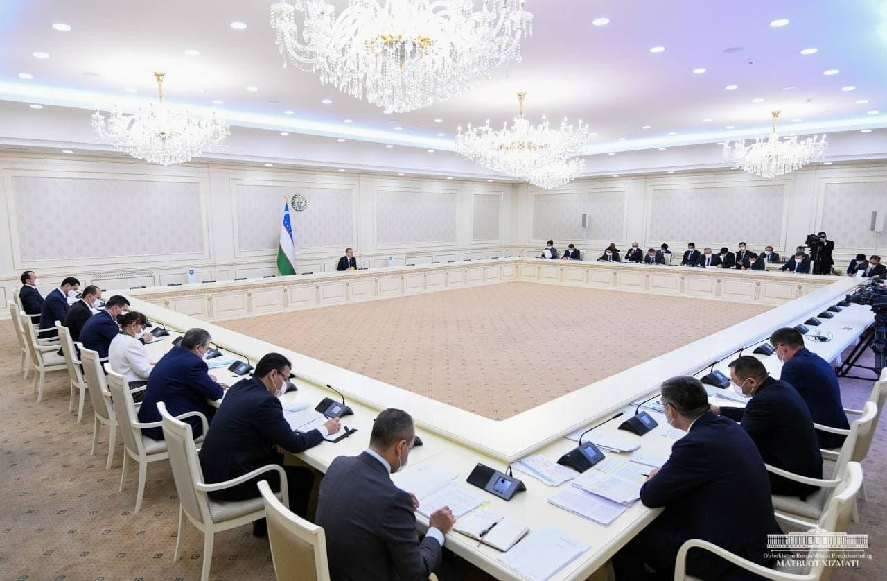 President chairs a meeting for the development of entrepreneurship in Uzbekistan regions