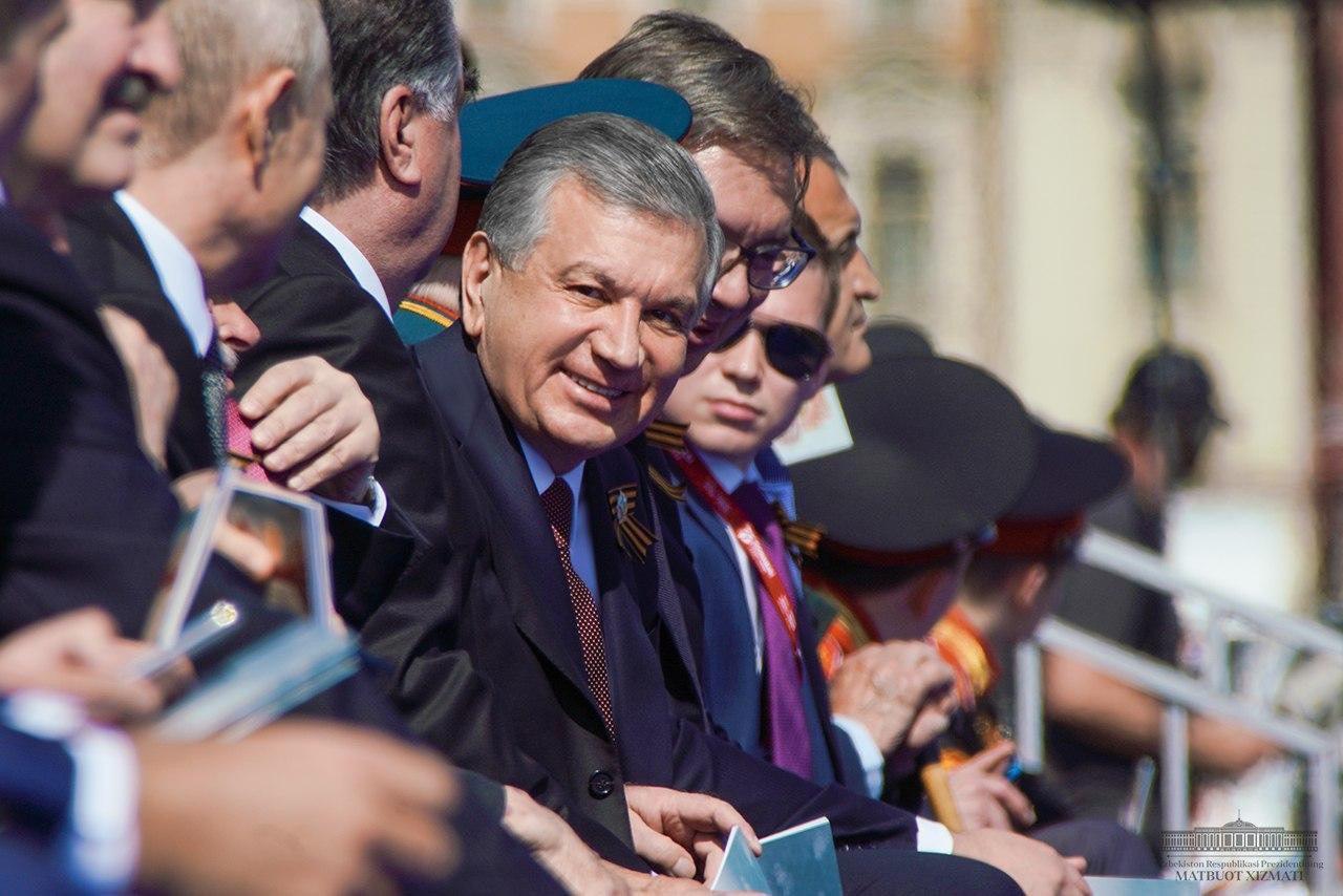 Президент Узбекистана принял участие в торжественном мероприятии по случаю 75-летия Великой Победы (фотогалерея)