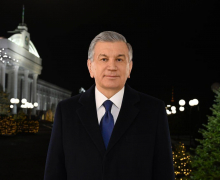 President’s New Year Greeting to the People of Uzbekistan