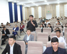 Jizzakh University “Sambhram” hosts a meeting as part of the project “Personnel of the New Generation” 
