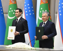 The Signed Documents to Serve for Further Strengthening the Uzbek -Turkmen Multifaceted Cooperation
