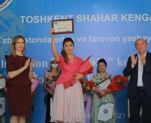 Winners of Tashkent city stage of “Ishbilharmon Ayol 2021” competition identified