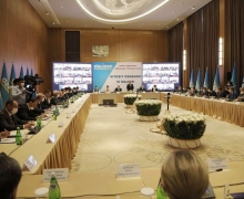 A meeting of UzLiDeP Political Council takes place