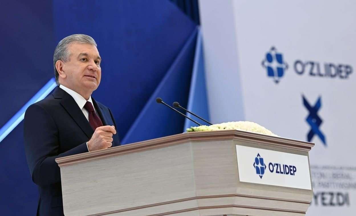 Pre-Election Program of Shavkat Mirziyoyev