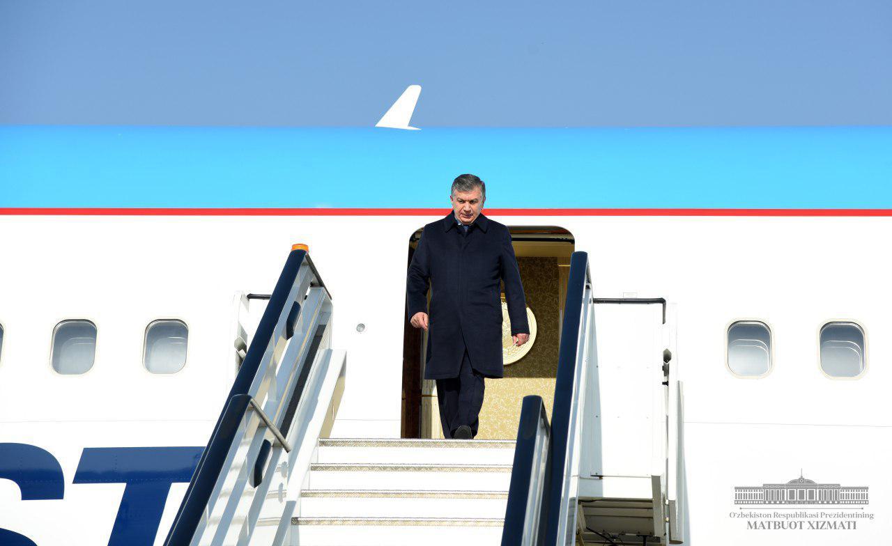 President Shavkat Mirziyoyev has arrived in Bukhara region