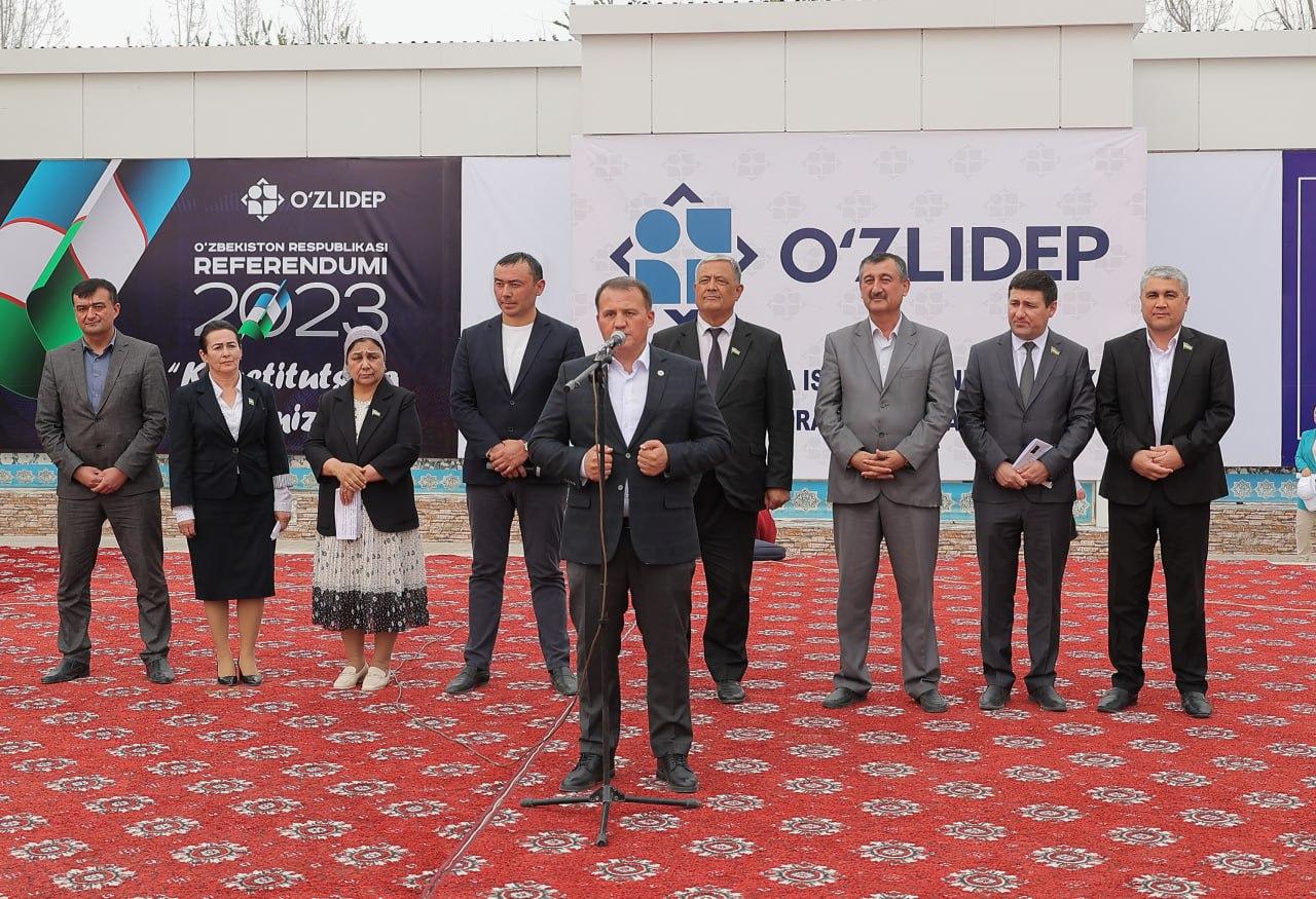 UzLiDeP hosts an event in Khorezm