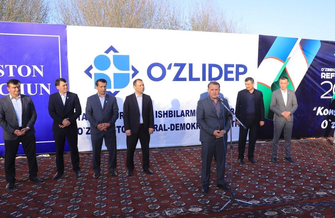 O‘zLiDeP фаоллари: Ўзбекистон – бағрикенг диёр