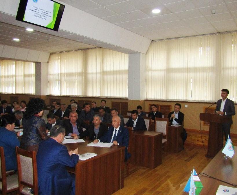 MPs of UzLiDeP heard a report of the Head of the Department for Tourism Development