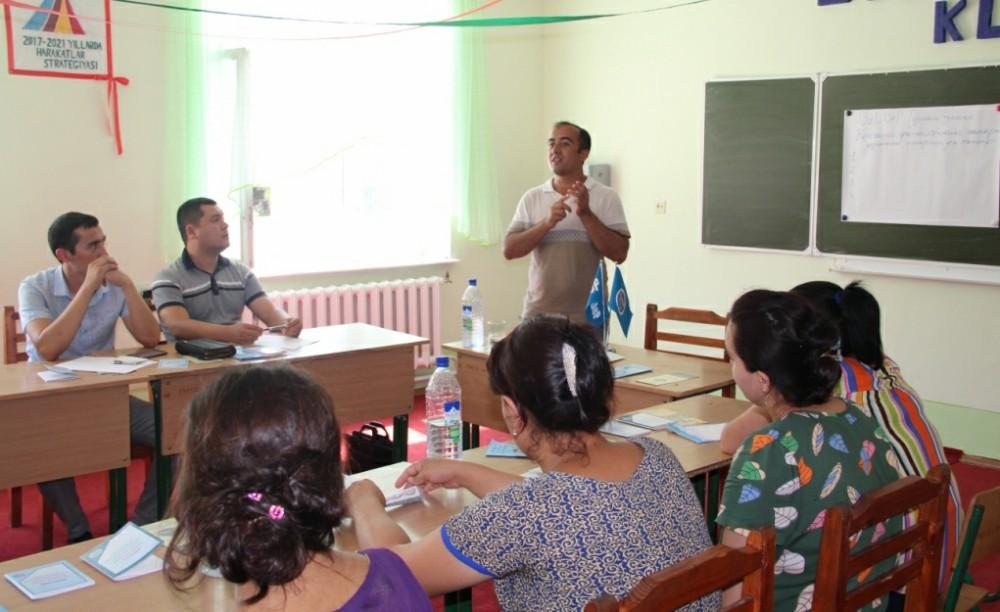 Knowledge and skills of party members from the Gurlan district have been increased