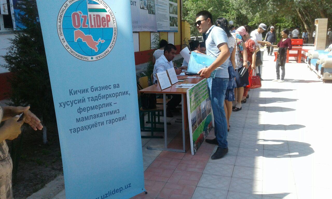 48 young people from Nukus got a job with the assistance of UzLiDeP