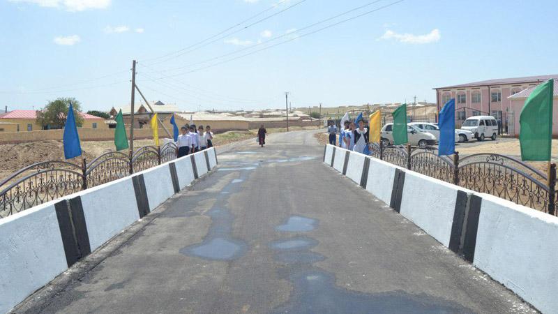 A bridge is built after the deputy request of UzLiDeP 