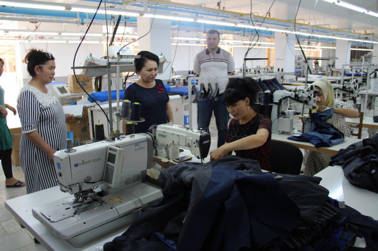В малой промышленной зоне  “Орзу” города Намангана начали действовать 10 предприятий, трудоустроены  712 граждан
