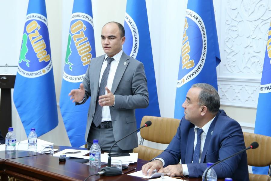 Investment Code to be developed at the initiative of UzLiDeP