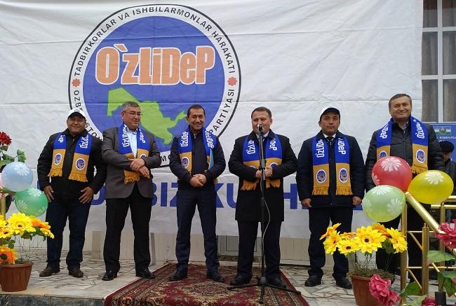 В Сырдарье  состоялось предвыборное пропагандистское мероприятие под девизом  “Вместе построим Новый Узбекистан!”