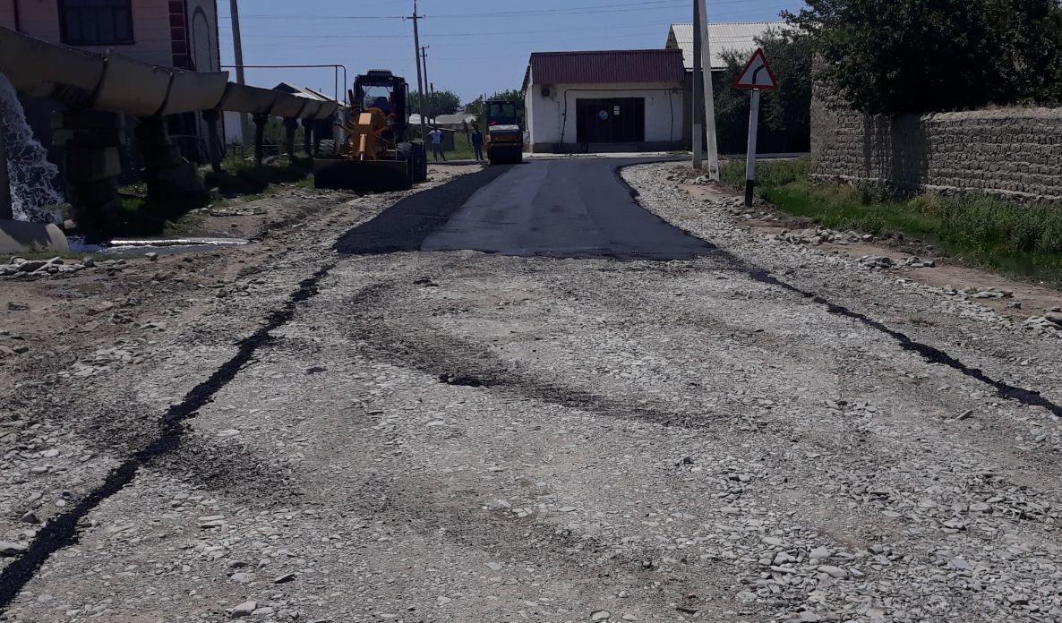 Internal roads repaired in Yangikishlak