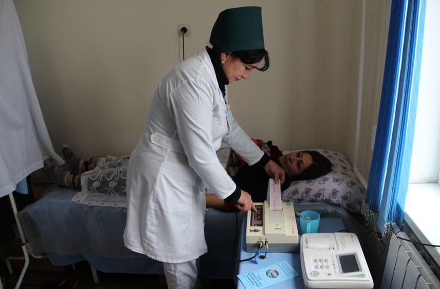 Территориальный Совет УзЛиДеП в Кашкадарье организовал бесплатный медицинский осмотр