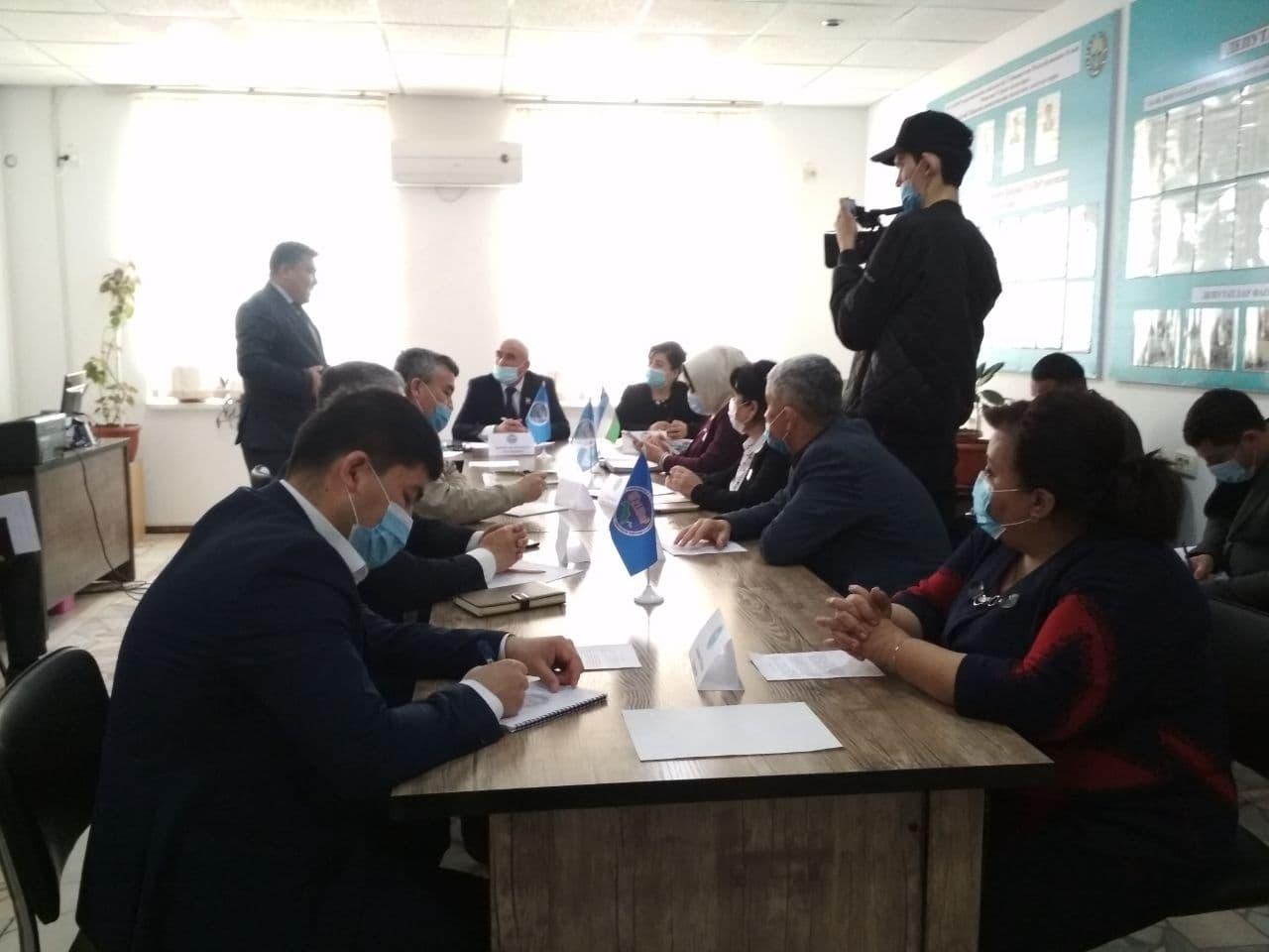UzLiDeP deputies heard reports from the departments of public education, energy and cadaster in Syrdarya
