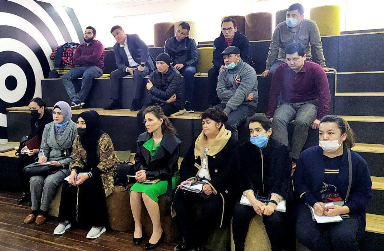 The second phase of the 48-hour training course for unemployed youth in Tashkent