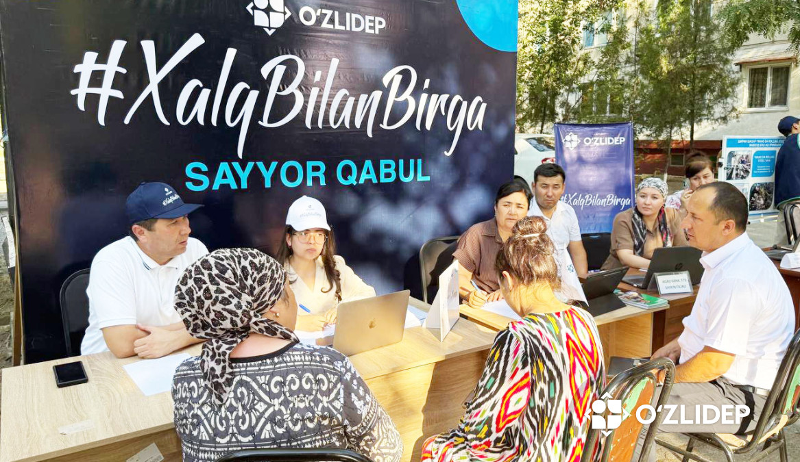 Shirindagi sayyor qabulda 51 murojaatga yechim topildi