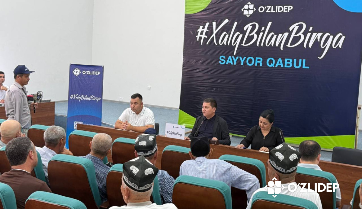 Sardobadagi sayyor qabulda 57 ta murojaat joyida hal etildi