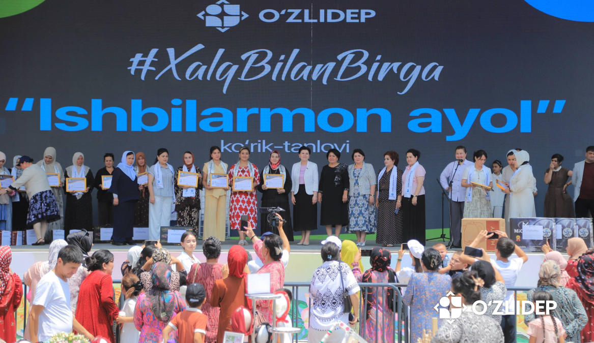 Namanganda ishbilarmon ayollar saralanmoqda