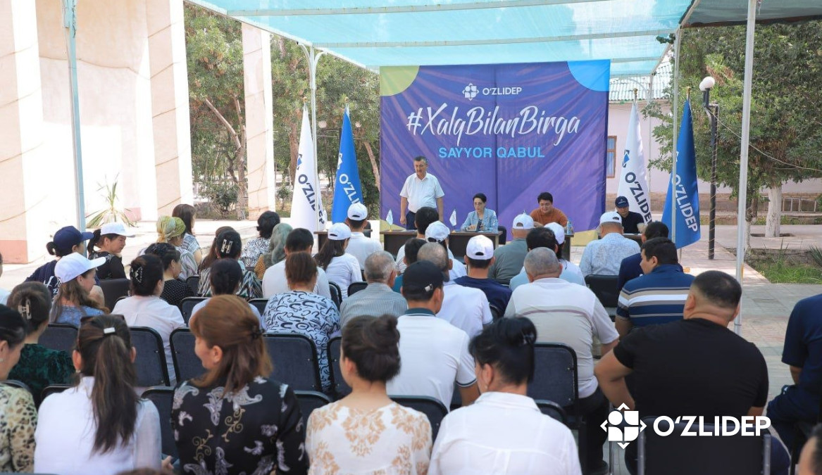 Yangibozorda sayyor qabul: murojaatlar nazoratga olindi