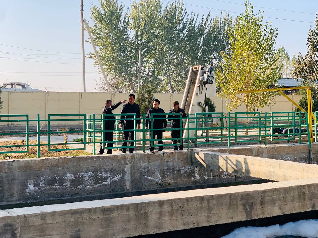 Deputat tashabbusi: Qo‘rg‘ontepada chiqindi suvlarni tozalash inshooti faoliyati qayta tiklandi