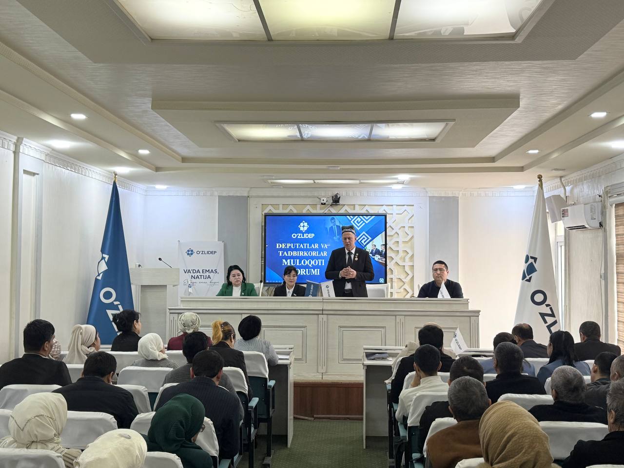 O‘zLiDeP deputati buloqboshilik tadbirkorlar dardini tingladi