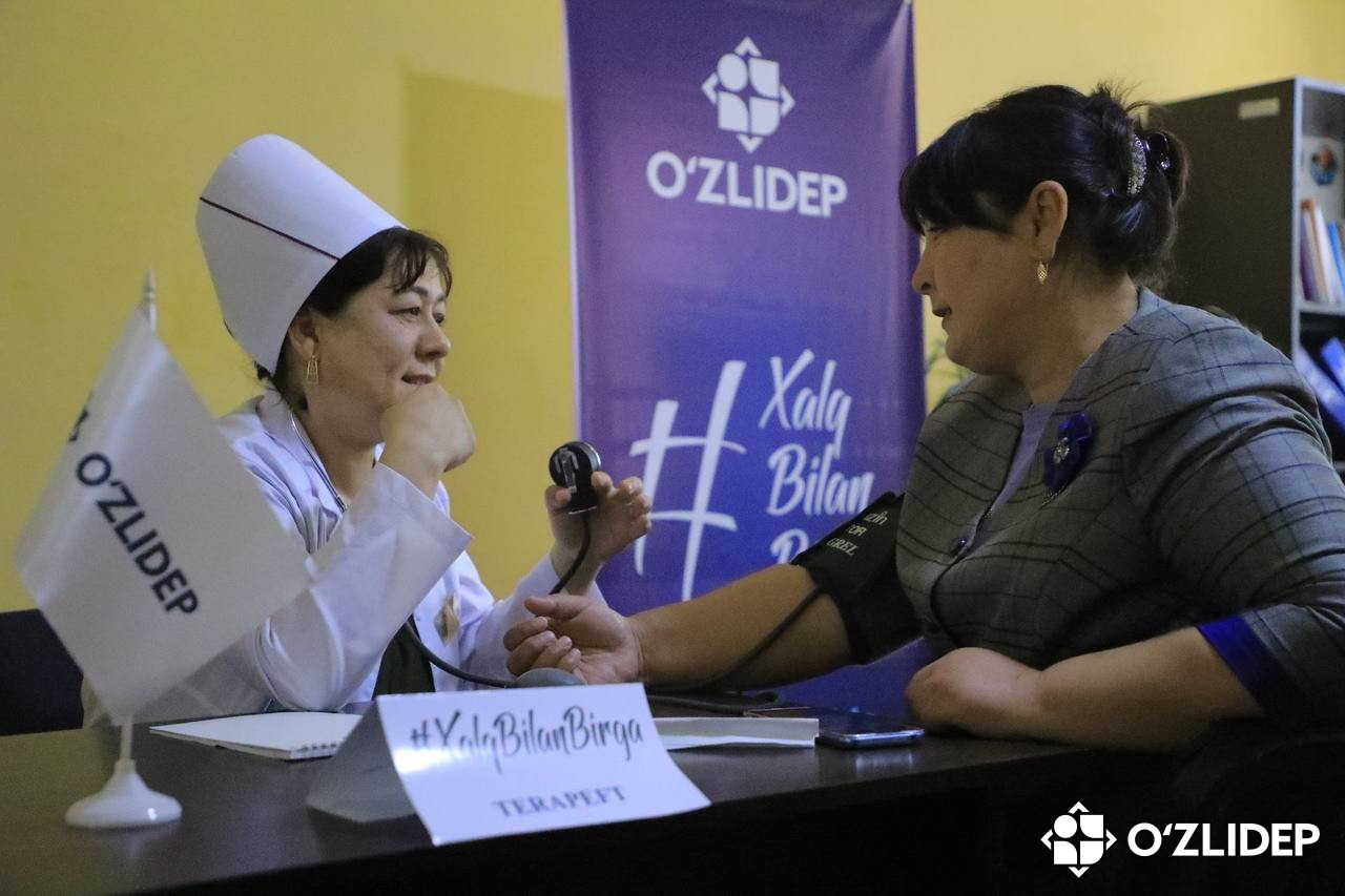 Ko‘chma tibbiy avtobuslar orqali chekka hududlarda yashayotgan aholi chuqurlashtirilgan tibbiy tekshiruvdan o‘tkazilmoqda