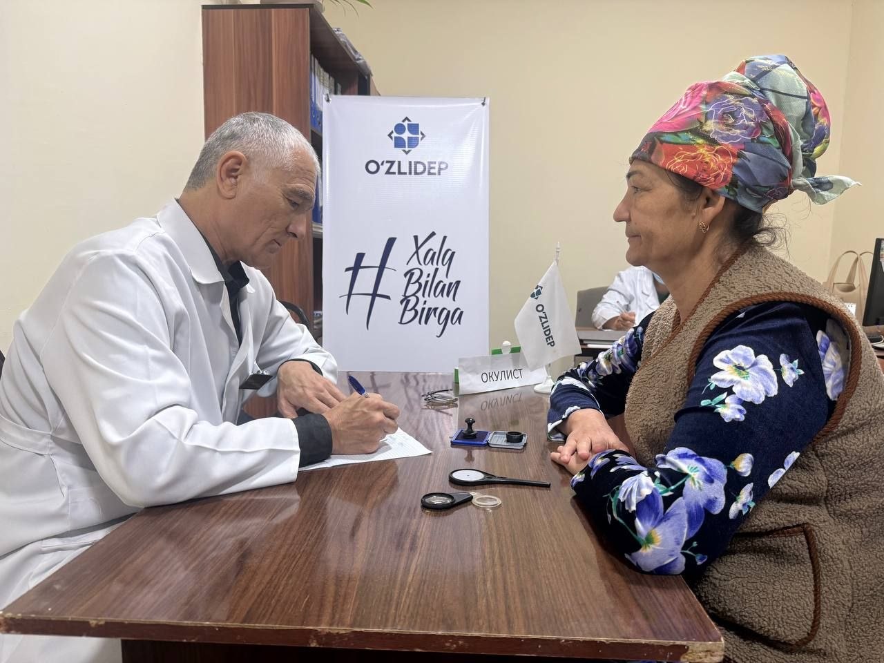 Termizlik xotin-qizlar “Salomatlik sari” aksiyasi doirasida bepul tibbiy ko‘rikdan o‘tkazildi