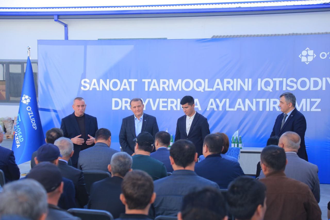 O‘zLiDeP deputatlari namanganlik tadbirkorlarning ishlab chiqarishni kengaytirish va eksport hajmini oshirish bo‘yicha takliflarini tinglashdi